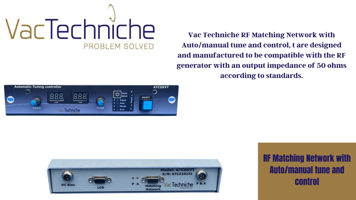 RF Matching Network with Auto/manual tune SRL